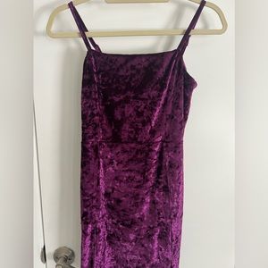 Honey punch velvet mini dresses